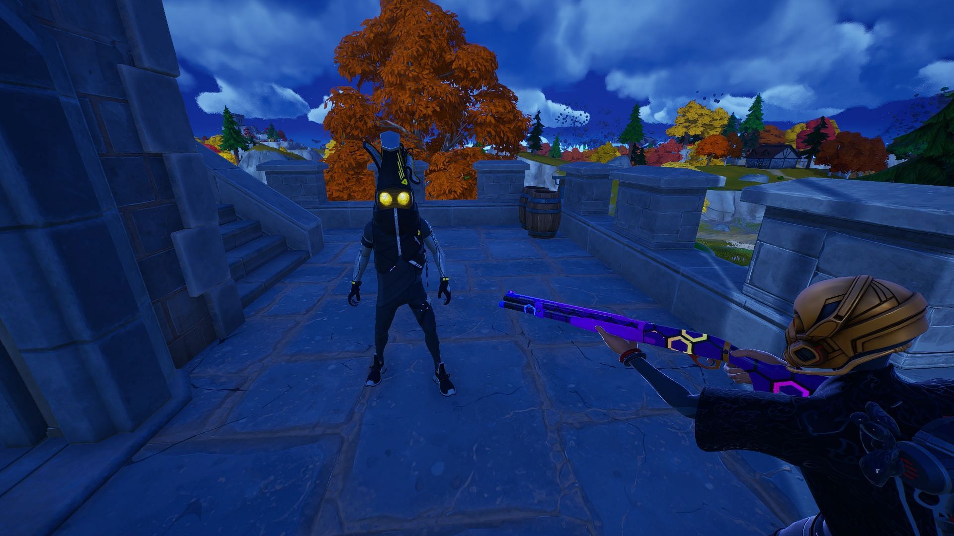 He's built using the latest in 'nana-technology' (Image via Epic Games/Fortnite)